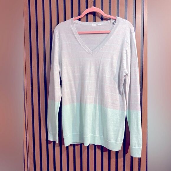 NWOT ALUIR V-Neck Sweater SZ XL - Picture 1 of 6